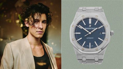 audemars piguet shawn mendes|Shawn Mendes' Royal Oak is the perfect addition to his watch .